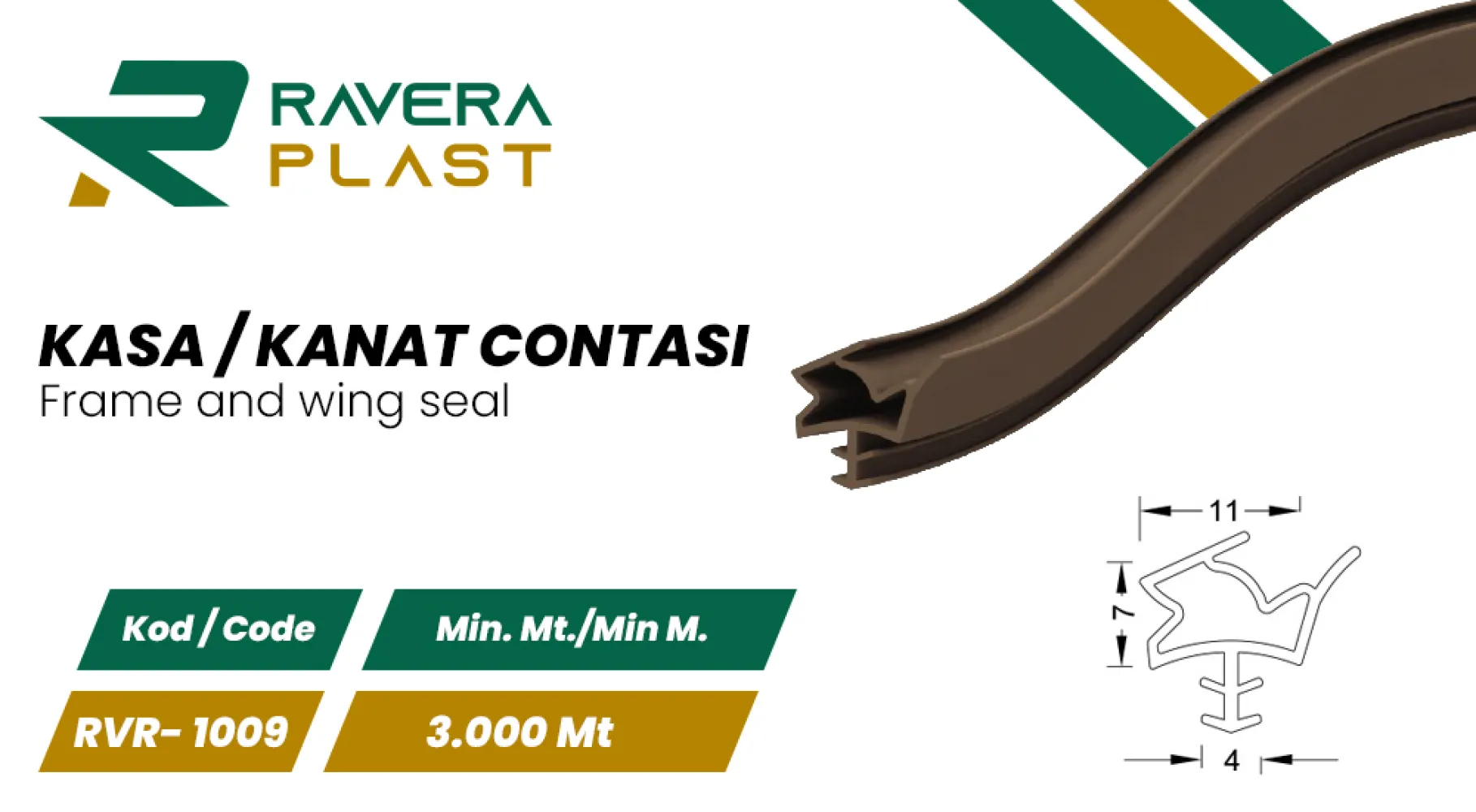 Kasa / Kanat Contası - RVR1009