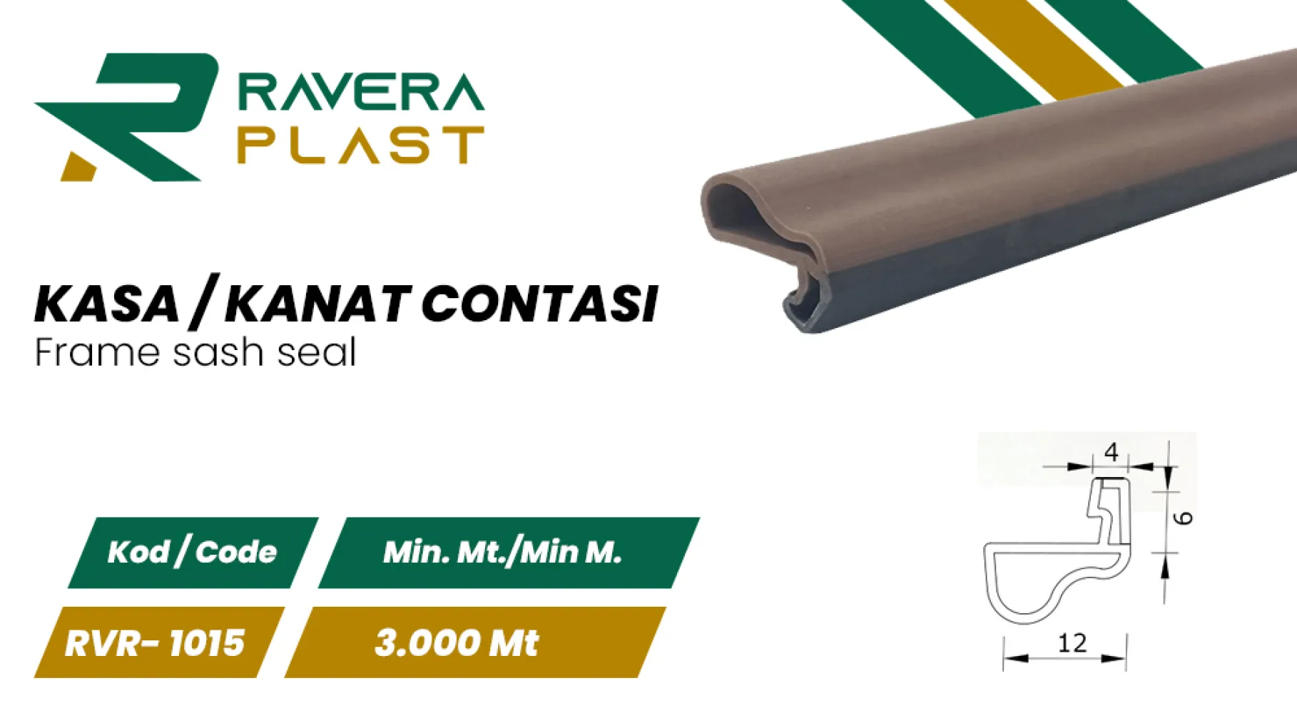Kasa / Kanat Contası - RVR1015