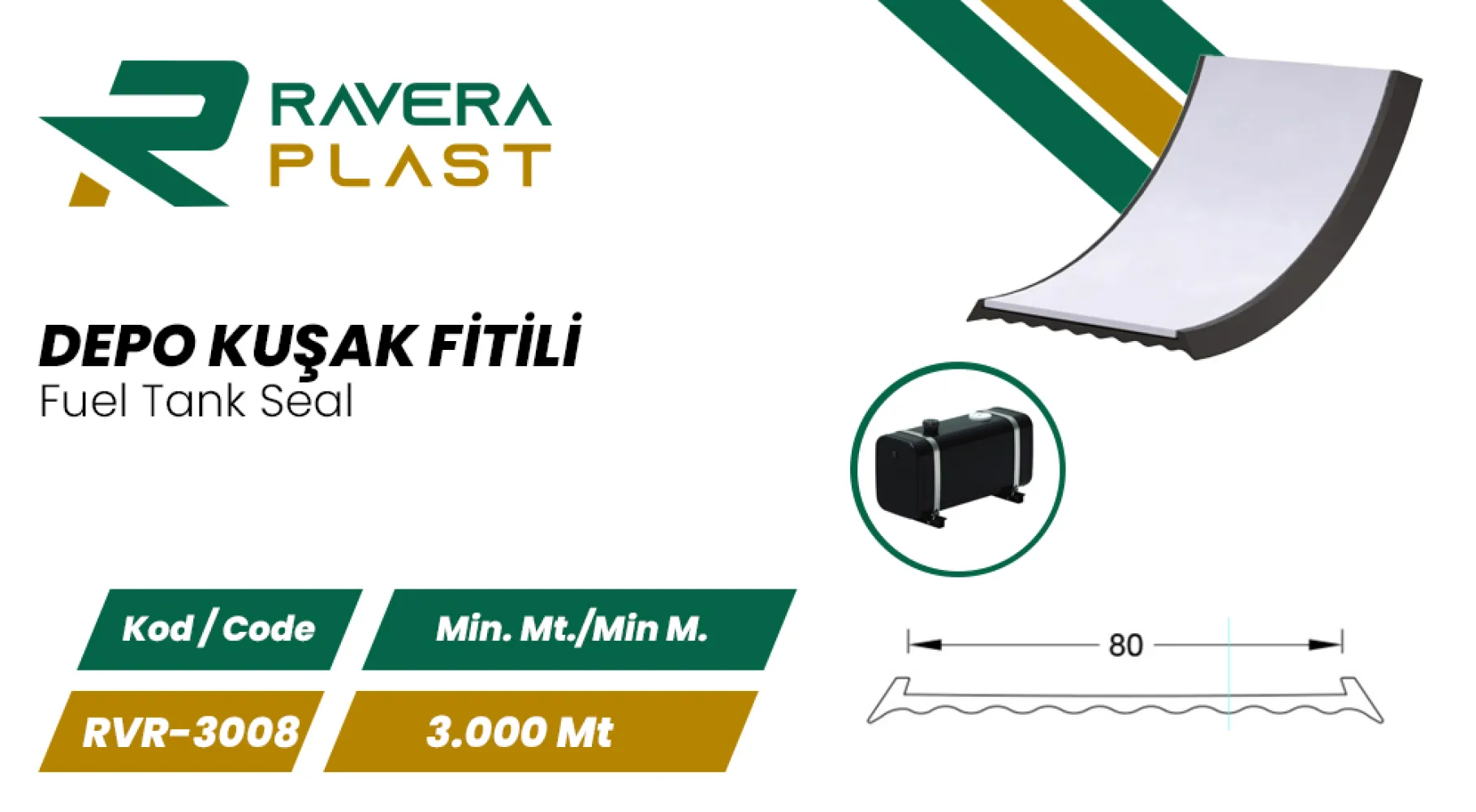 Depo Kuşak Fitili - RVR-3008